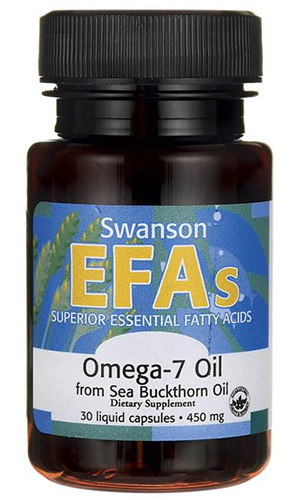 Swanson Omega 7 from sea buckthorn oil EFA s 30 capsules Суонсън