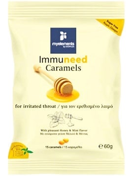 Immuneed  caramels for throat