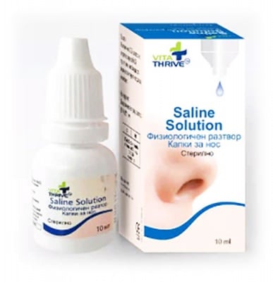 SALINE nose drops 0,9%- physio