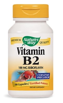 Vitamin B2 100 mg 100 capsules