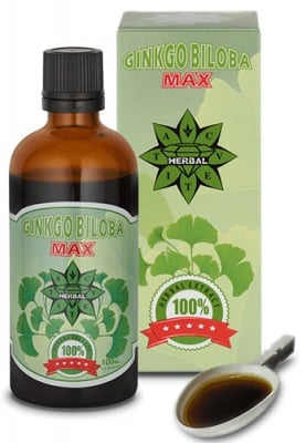 Ginkgo Biloba max extract 100