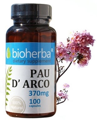 Bioherba pau d`arco 370 mg 100