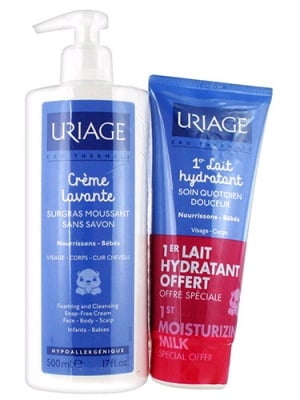 URIAGE BABY set Foaming and cl