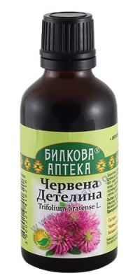 БИЛКОВА АПТЕКА ТИНКТУРА ЧЕРВЕНА ДЕТЕЛИНА + ВИТАМИН B12 50 мл