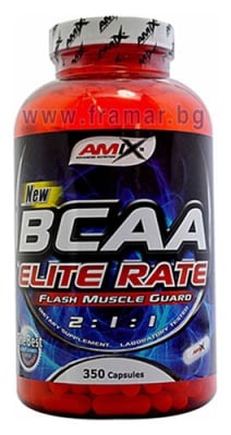 АМИКС BCAA ЕЛИТ РЕЙТ капсули * 350