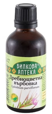 БИЛКОВА АПТЕКА ТИНКТУРА ДРЕБНОЦВЕТНА ВЪРБОВКА + ЦИНК 50 мл