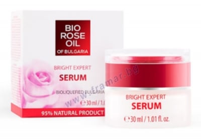 БИОФРЕШ BIO ROSE OIL OF BULGARIA СЕРУМ ЗА ИЗСВЕТЛЯВАНЕ НА КОЖАТА 30 мл