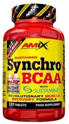 АМИКС СИНХРО BCAA + SUSTAMINE таблетки * 120