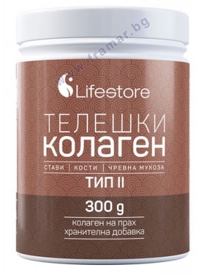 ЛАЙФСТОР ТЕЛЕШКИ КОЛАГЕН ТИП II 300 гр.