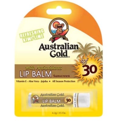 Australian gold stick lip balm