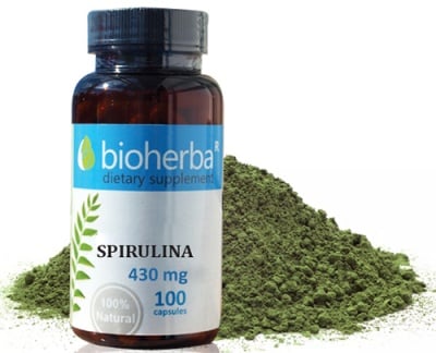 Bioherba Spirulina 430 mg 100