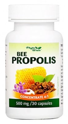 Bee Propolis 500 mg. 30 capsul