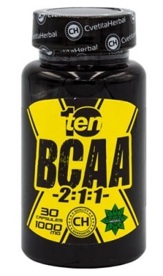 Ten BCAA 2:1:1 1000 mg 30 caps