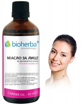 Bioherba face oil for delicate