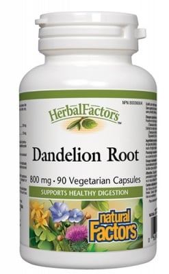 Dandelion root 425 mg 90 capsu