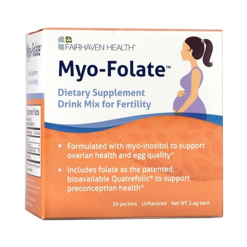 Myo - Folate for women 30 sachets Fairhaven Health / Мио-Фолат за жени ...