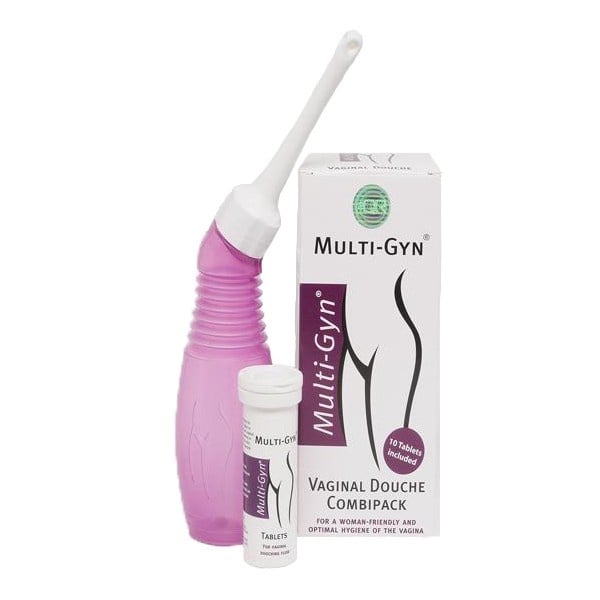 Bioclin Multi-Gyn Vaginal Douche + Multi-Gyn Tablets For Vaginal ...